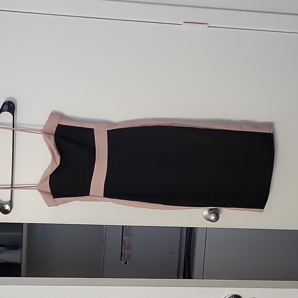 Midi colorblock dress